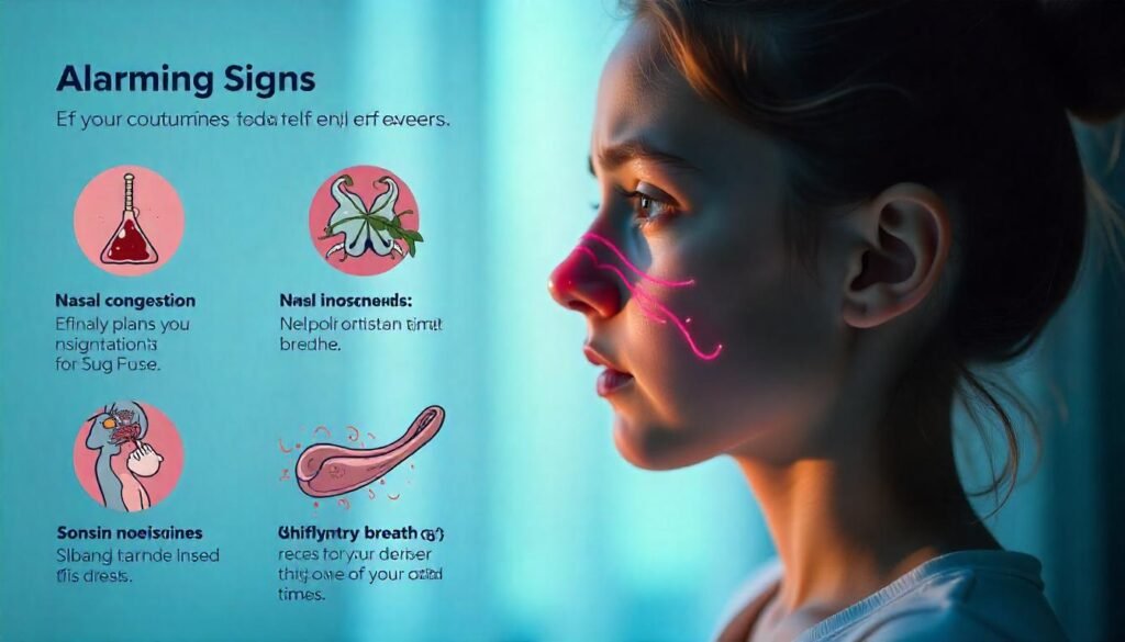 Alarming Signs For Nasal Disorders