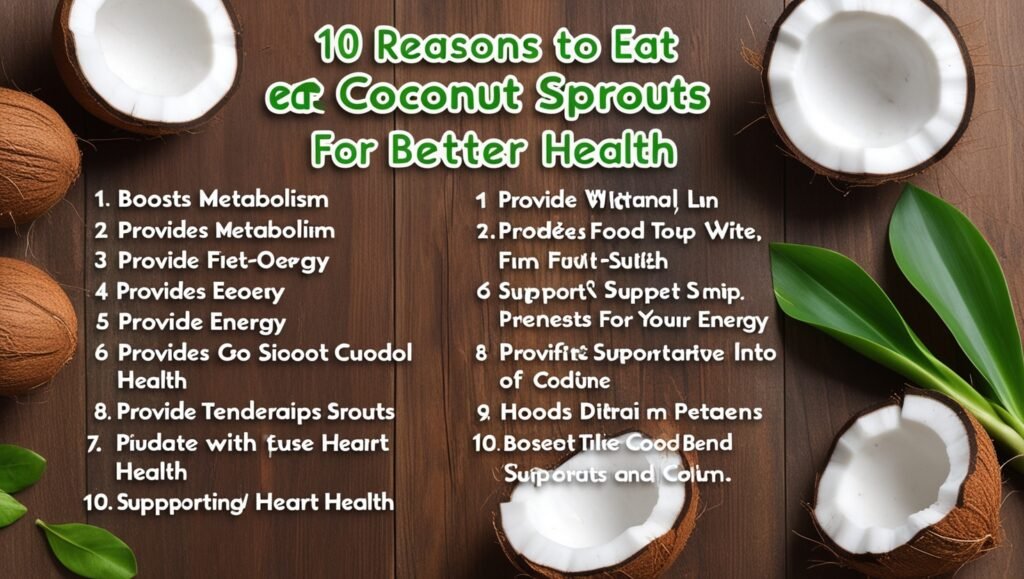 Coconut Sprouts 10 Essential Health Benefits of Coconut Sprouts