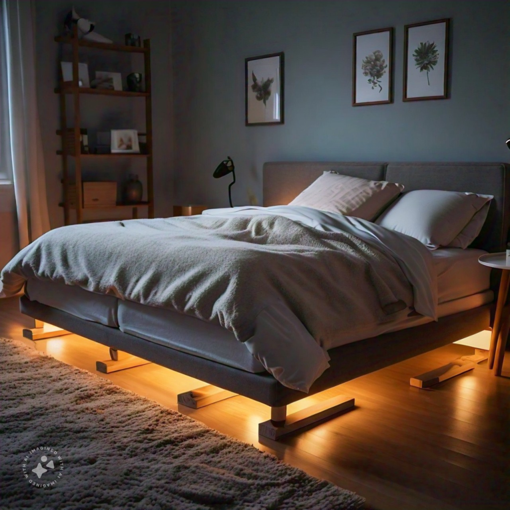 Elevating The Bed Reduces Nighttime Symptoms.