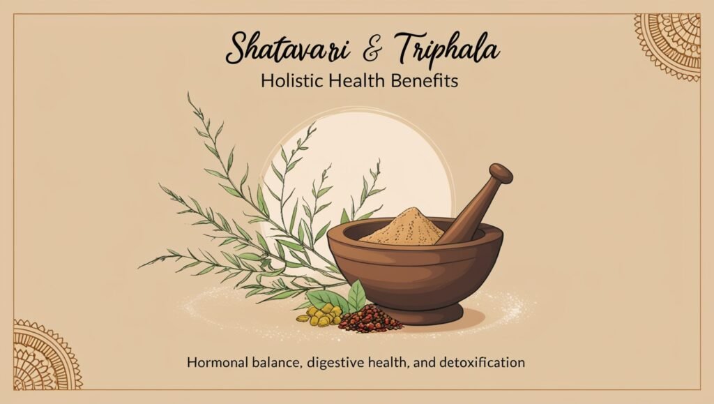 "Shatavari & Triphala: Holistic Health Benefits"