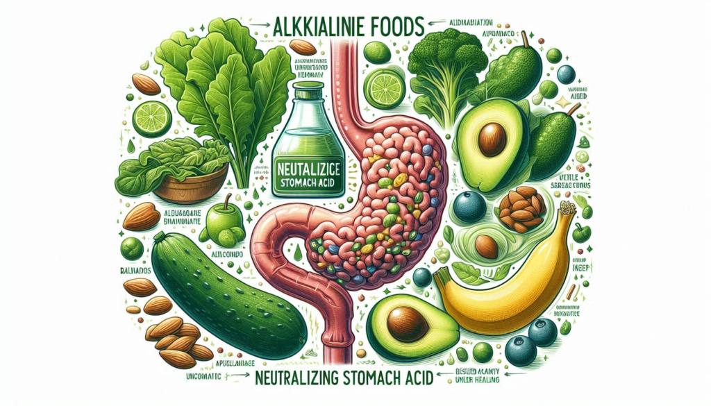 How Alkaline Foods Help Neutralize Stomach Acid1