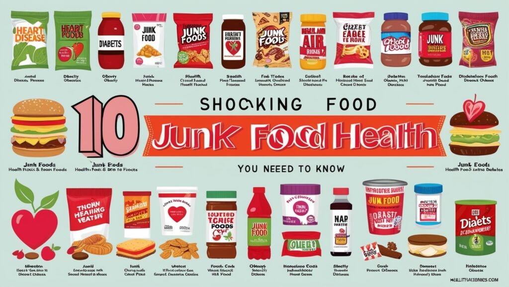 "10 Shocking Junk Food Health Facts You Need to Know"