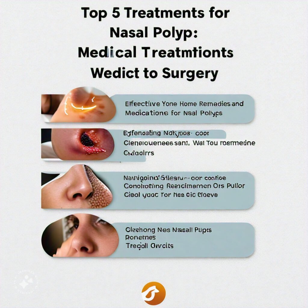 "Top 5 Treatments for Nasal Polyps: From Medications to Surgery"