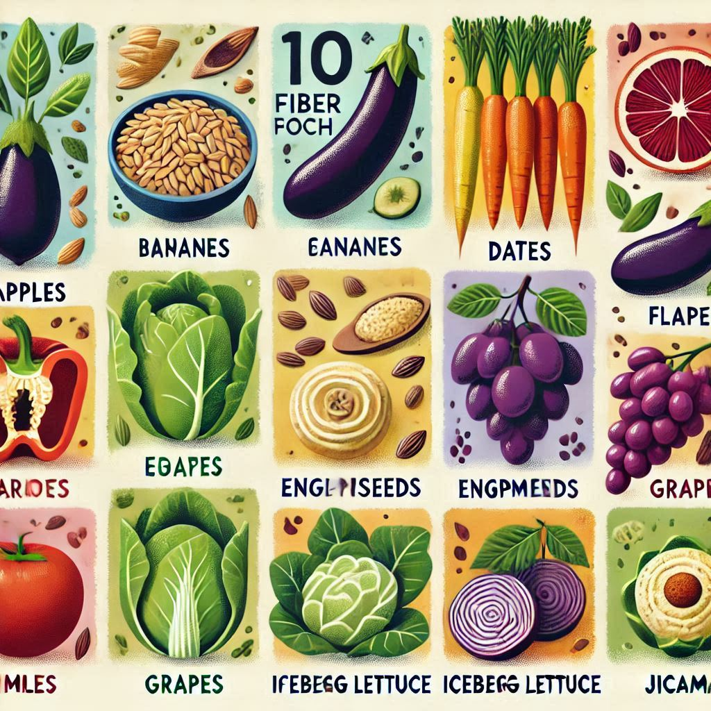 "Top 10 Fiber - Rich Foods A to Z for Health"