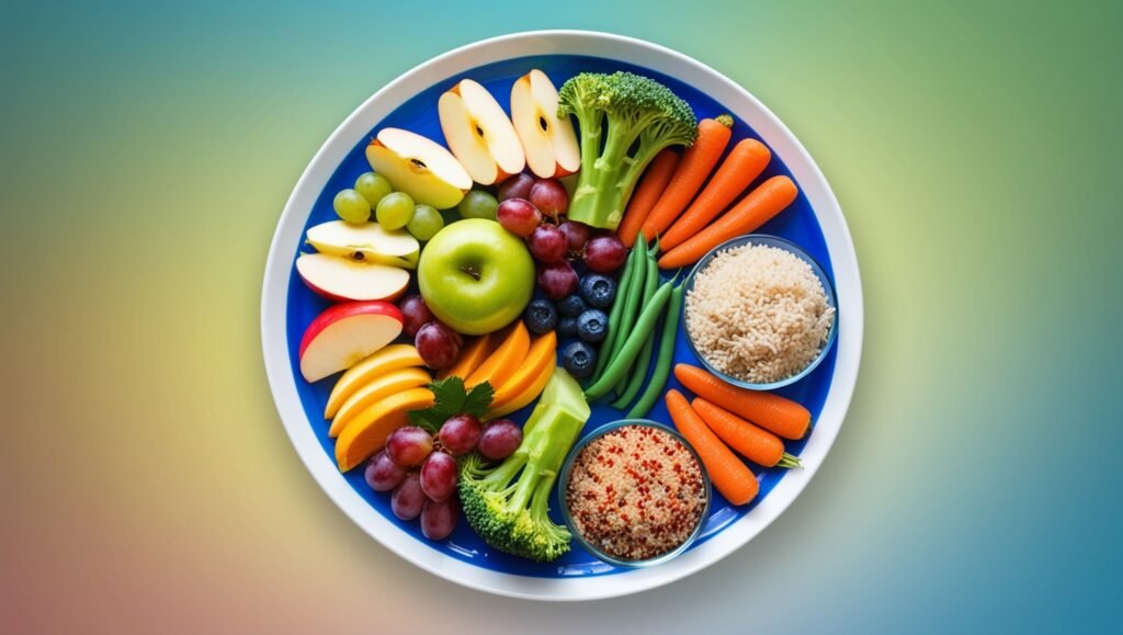 "Healthy Diet for Blood Pressure"

Alt Text: "A colorful plate filled with fruits, vegetables, and whole grains, illustrating the importance of a balanced diet for preventing high blood pressure."