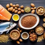 "Discover 8 Amazing Omega-3 Sources for Optimal Health" Alt Text: "A visual guide showcasing various sources of Omega-3, including fish, flaxseeds, and walnuts, for optimal health benefits."