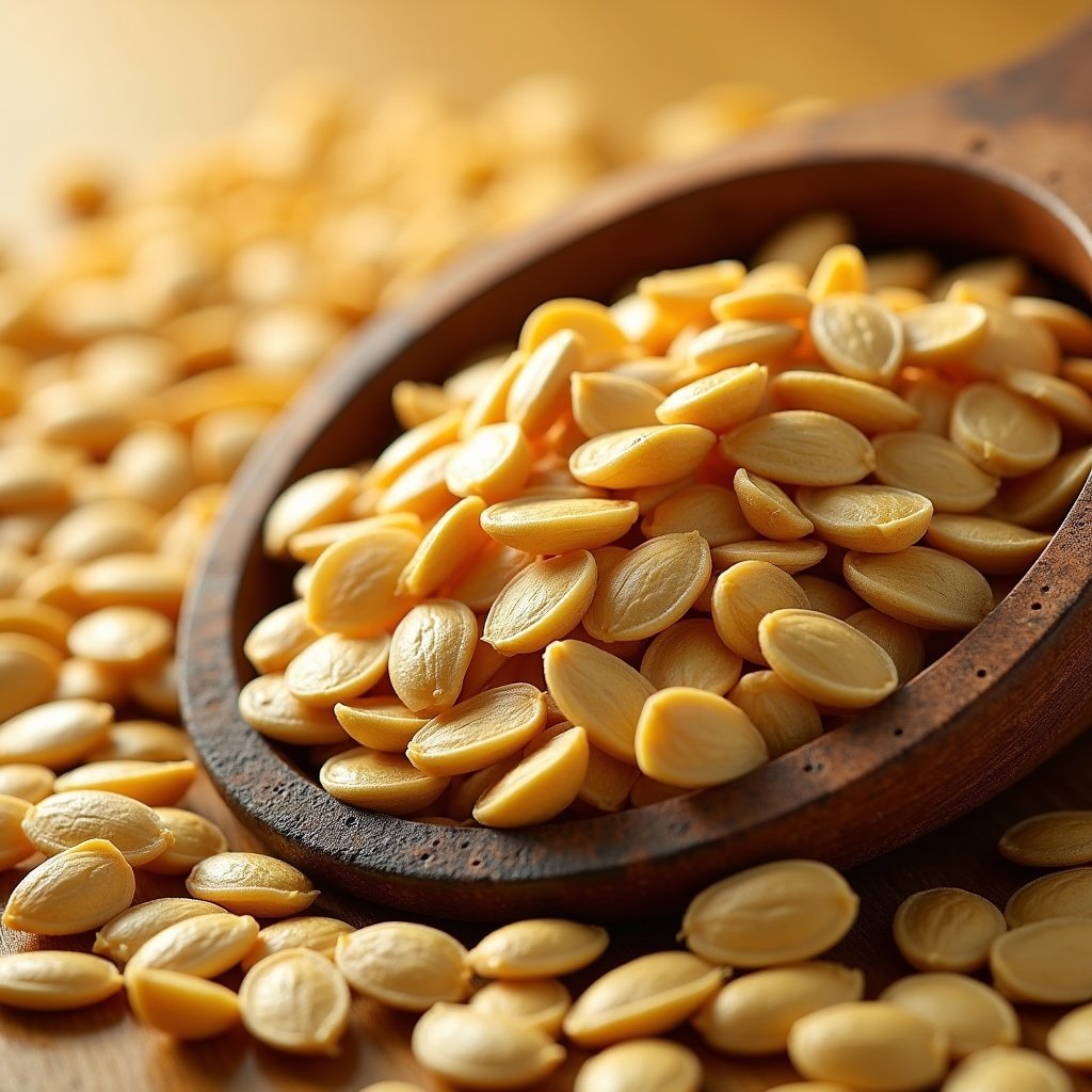 "Sunflower Seeds for Cravings"

Alt Text: "A handful of sunflower seeds, emphasizing their crunchy texture and nutritional benefits."