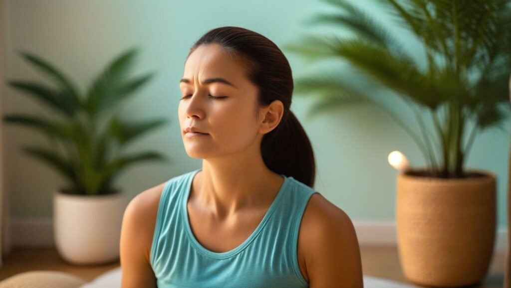 "Relaxation Techniques for Pain Relief"

Alt Text: "A person practicing deep breathing exercises to manage and reduce pain, highlighting the benefits of relaxation for pain relief."