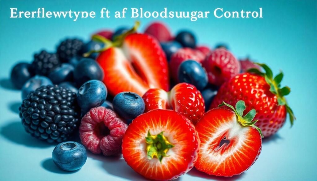 "Berries for Blood Sugar Control"

Alt Text: "Illustration showing various types of berries, such as strawberries, blueberries, raspberries, and blackberries, highlighting their benefits for blood sugar control."